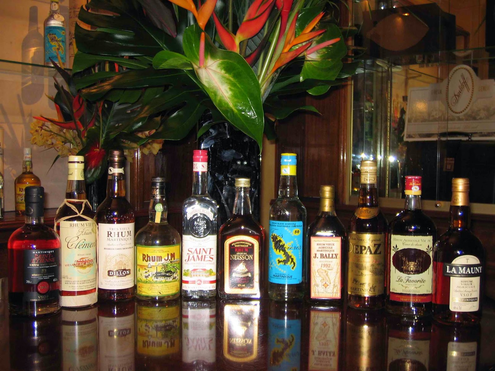 bouteilles rhum martinique  Club d'oenologie – Formation